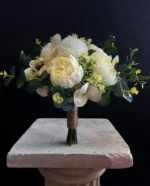 Beyaz Bohem Gelin Buketi