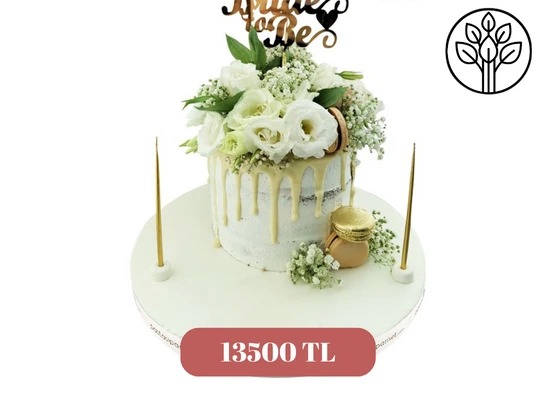 100 Kişilik Nişan Pastası