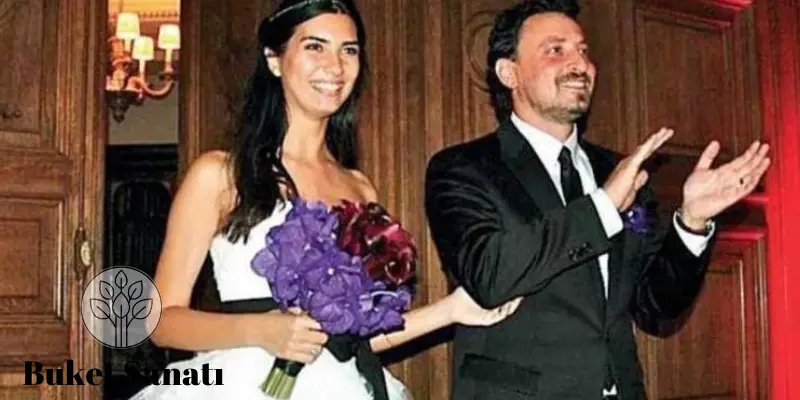 Tuba Büyüküstün gelin buketi